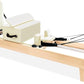 Professional Pilates Reformer Machine with Jumpboard, Reformer Box & Foot Straps – Studio-Grade Wood Frame Equipment for Home Workouts, Adjustable Resistance & Smooth Glide System