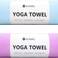 Eunzel 2 Pack Hot Yoga Towel Non Slip Yoga Mat Towel Non-Slip Sweat Absorbent Microfiber Towel for Hot Yoga, Pilates and Workout 72" x 26.5", Blue/Purple