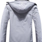 MOERDENG Women's Waterproof Ski Jacket Warm Winter Coat Outdoor Windbreaker Hiking Snowboarding Jacket