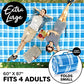 Scuddles Picnic Outdoor Blanket Park Blanket Beach Mat for Camping on Grass Oversized Seats 4 Adults Water Resistant Picnic Mat