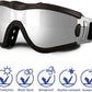 Medium Dog Sunglasses with Adjustable Strap UV Protection, Winproof Puppy Sunglasses, Suitable for Dogs Eyes Protection，Soft Dog Goggles