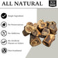 K9 Connoisseur Beef Marrow Dog Bones Long Lasting for Aggressive Chewers - USA Made Single Ingredient Dynamo Bone for Small and Medium Dogs Upto 50 Pounds - 12 Pack