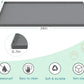 Cat Litter Mat for Litter Box, Silicone Large Cat Litter Trapping Mat - 34x22 in, Waterproof & Non-Slip, Durable & Easy Clean, Gray
