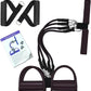 Pedal Resistance Band, 4-Tube Elastic Pull Rope, Sit-up Equipment, Yoga Strap Bodybuilding Expander, Exercise Bands, Fitness Equipment for Abdomen, Waist, Arm, Leg Stretching Slimming Training