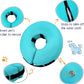 Supet Inflatable Dog Cone Collar Alternative After Surgery, Dog Neck Donut Collar Recovery E Collar to Stop Licking, Soft Dog Cone for Medium Large Dogs