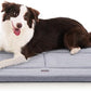 Made4Pets Dog Crate Pad Bed for Large Dogs, Washable & Reversible, Anti-Slip Kennel Mat for Cozy Sleeping, Soft Fluffy Dog Bed for Indoor & Outdoor Use, 36"x27", Gray