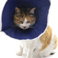 Soft Cat Recovery Collar Cat Cone E Collar Nonwoven Fabric Elizabethan Collar Loops-Protective Wound Healing Specially Designed for Cats and Puppies - Easy to Eat and Drink (M)