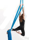 DASKING Aerial Silks Starter Kit - Durable 11Yards of Aerial Yoga Hammock with Hardware, Aerial Swing for Acrobatic Flying Yoga & All Levels (Aerial Rigging Point Up to 14ft)