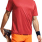 MIER Men's Quick Dry Workout Shirts Moisture Wicking Running Athletic Performance T-Shirts Recycled Polyester Top Tee