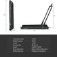 GYMAX Walking Pad, 2 in 1 Free Installation Under Desk Treadmill with Smart App, Remote Control & LED Display, 2.25HP Foldable Portable Compact Running Machine for Small Spaces Home Office