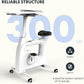 FLEXISPOT Exercise Bike with 2D Desktop, Space Saving Under Desk Bike with Removable Desk, Stationary Bikes Indoor Bikes with 300LBS Heavy Duty 8-Level Resistance Flywheel Optional LCD, V9PRO/V9MAX