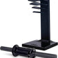 Chirp Focus Muscle Roller Handle and Wheel Rack - Equipment for Deeper Muscle Recovery and Secure Storage, Best Combined with 4-Inch Focus Wheel - 15.5" (39cm)