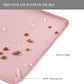 Waterproof Pet Feeding Mat with High Raised Edges, Heavier and Thicker Placemats for Cat Dog Water Bowl with BPA Free, Dogs Cats Food Mats for Messy Drinkers to Prevent Spill and Protect Floors