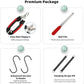 Guzekier Pet Dog Grooming Hammock Harness for Cats & Dogs, Dog Sling for Grooming, Dog Hammock Restraint Bag with Nail Clippers/Trimmer, Nail File, Pet Comb,Ear/Eye Care