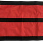 Majestic Ally 1200D 29"x19" Horse Stall Guard with Replaceable and Adjustable Length Straps and Replaceable Hardware (Red Black)