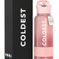 Coldest Insulated Water Bottle with Straw Lid - Stainless Steel Metal Insulated Bottle for Men & Women (Bellatrix Pink, 32 oz)