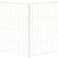 FXW Homeplus Unleashed Indoor Dog Playpen - Stress-Free and Safe Play, Heavy Duty 32 Inch 2 Wire Panels Dog Pen for Puppy and Small Dogs, White│Patented