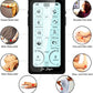Dr. Boyd's "Advanced X" Touchscreen TENS & EMS Unit -32 Modes, 8 Settings, Large Back-Lit Touchscreen Display, Dual Channel, Re-Chargeable Battery, Automatic Timer, 5 Pairs of Pads, Storage Bag