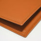 Passport Light Brown Sheep Leather Unisex Wallet Executive Boarding Pass Holder