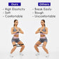 Exercise Resistance Bands for Working Out Set of 5 for Women and Men, Stretch Bands for Exercise, Physical Therapy, Arms Legs Workout, Stretching, Home Fitness
