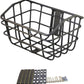 Basket Black Front Sturdy Construction Aluminum Alloy Large Capacity Accessories Cargo Container for Pet Transport