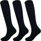 Fitliva Knee High Long Sports Socks Unisex Multicolor 3/6/12 Pairs