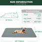FXW Washable Pee Pads for Dogs, Puppy Pads with Super Absorbent, Specifically Designed for FXW Rollick/Homeplus 24inch 6 Panels Dog Playpen, 63" × 39" Rectangle, Gray, 1 Pack