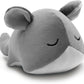 Paw Inspired Chinchilla Cuddler for Chinchillas, Guinea Pigs, Hamsters, Rats, Ferrets, Hedgehogs, Sugar Gliders, Small Animals | 9-Inch Chinchilla Plush Accessory Toy (Gray)