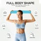 12 Pcs Fabric Resistance Bands for Working Out Booty Workout Stretch Exercise Bands Non Slip for Legs Squat Resistance Loop for Women Men Starter Butt Hip Thigh Fitness