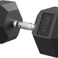 Hex Dumbbell Set, 30-480 lb Set Rubber Encased Exercise & Fitness Dumbbells, Weights Dumbbells Set, Hand Weight for Strength Training