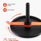 VEVOR Weight Sled, Steel Power Sled, Fitness Strength Training Sleds for Athletic Exercise Speed Improvement, Workout Fitness Equipment with Harness, Compatible with 2 in Weight Plate, Orange & Black