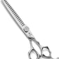 GLADOG 7" Chunkers Dog Grooming Scissors - Premium 9CR Dog Scissors for Grooming with Luxurious Diamond Nut，Ideal Dogs Shears for Reducing Bulk, Dogs Hair Scissor，Cat Scissor