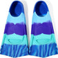 Kids Swim Fins,Short Kids Fins Youth Swimming Flippers for Lap Swimming Training for Children Girls Boys Beginners