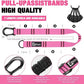 Pull Up Assistance Bands,Up to 300 lbs Assistance,Adjustable Heavy Duty 4 Resistance Bands for Pull up, with Feet/Knee Rest, Handle and Door Anchor for Home Gym Fitness Exercise Strength Training