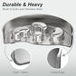 2Pack Slow Feeder Dog Bowls, Double-Layer Food-Grade Stainless Steel, Heavy Duty with Non-Slip Rubber Base, 2Cups Capacity for Small and Medium Dogs to Slow Down Eating