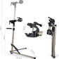 CXWXC Bike Repair Stand -Shop Home Bicycle Mechanic Maintenance Rack- Bike Workstands for Mountain Bike and Road Bike (C:Champagne Blue)