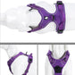 TRUE LOVE Adjustable No-Pull Dog Harness Reflective Pup Vest Harnesses Comfortable Control Brilliant Colors Truelove TLH5651(Purple,L)