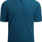 Esabel.C Jacquard Golf Shirts for Men Moisture Wicking Short Sleeve Performance Dry Fit Active Mens Polo Shirts