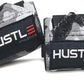 Hustle Athletics Wrist Wraps for Weightlifting – Max Wrist Support for Safe & Heavy Lifts, USPA Approved 18" & 12" Lengths, Thumb Loop Gym Straps for Powerlifting & Weight Lifting for Men and Women