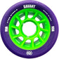 Atom Quad Wheels - Savant (62mmx40mm, Black (95A), 8pk)