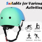 Kids Bike Helmet, Adjustable and Multi-Sport, from Toddler to Youth, 3 Sizes