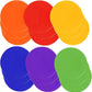 Poly Spots Spot Markers for Gym Floor 9inch 10inch 12/18/24/36 Pcs Flat Cones Non-Slip Rubber Floor Dots Circles for Kids Sports Soccer Basketball Agility Training Dance Classroom