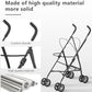 Pet Stroller with 4 Wheels for Small/Medium Pets, Portable Travel Foldable Carrier Jogger for Dog Cat Puppy Kitty, Rear Wheel Breaks, Storage Basket, Visible Mesh with Weather Cover (Pink)