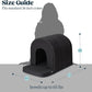 Orthopedic Dog House - Outdoor Waterproof Dog Shelter w/Porch - Indoor Pet House w/Egg-Crate Foam - Cooling - Machine Washable - Ideal for Large Breeds & Fits 36-Inch Crate - 35"x22"