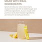 Cure Hydration | Plant-Based Electrolyte Drink Mix | No Added Sugar | FSA-HSA | Dehydration Relief Powder Made with Coconut Water | Non-GMO | Vegan | 28 Servings Jar - Lemonade