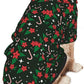 Black Candy Cane Hoodie,Christmas Cosplay Dog Clothes with Pocket and Hat Winter Clothes Sweaters Large