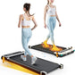 Walking Pad with Incline - Dual-Sided 2 in 1 Under Desk Treadmill with Shiatsu Foot Massager, 330LBs Walking Pad Treadmills for Home and Office, LED Display and Remote Control