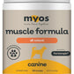 MYOS Canine Muscle Formula - All-Natural Muscle Building Supplement - Helps Reduce Muscle Loss in Dogs Due to Normal Aging and Improves Recovery from Injury or Surgery