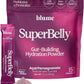 Blume SuperBelly Gut Health and On-The-Go Hydration Packets, Sugar-Free, with Prebiotics, Probiotics, Apple Cider Vinegar, Vitamin C, and Electrolytes, Açai Pomegranate, 15 Sticks