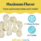 hotspot pets 20 Pack - 7 Inch USDA Certified Rawhide Dog Chews - from Grass Fed Brazilian Cows - Promotes Tooth Health and Good Behavior (20 Pack)